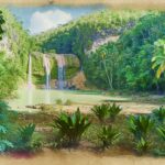 Urlaub Dominikanische Republik • Samaná El Limón Wasserfall (Sehenswürdigkeiten)